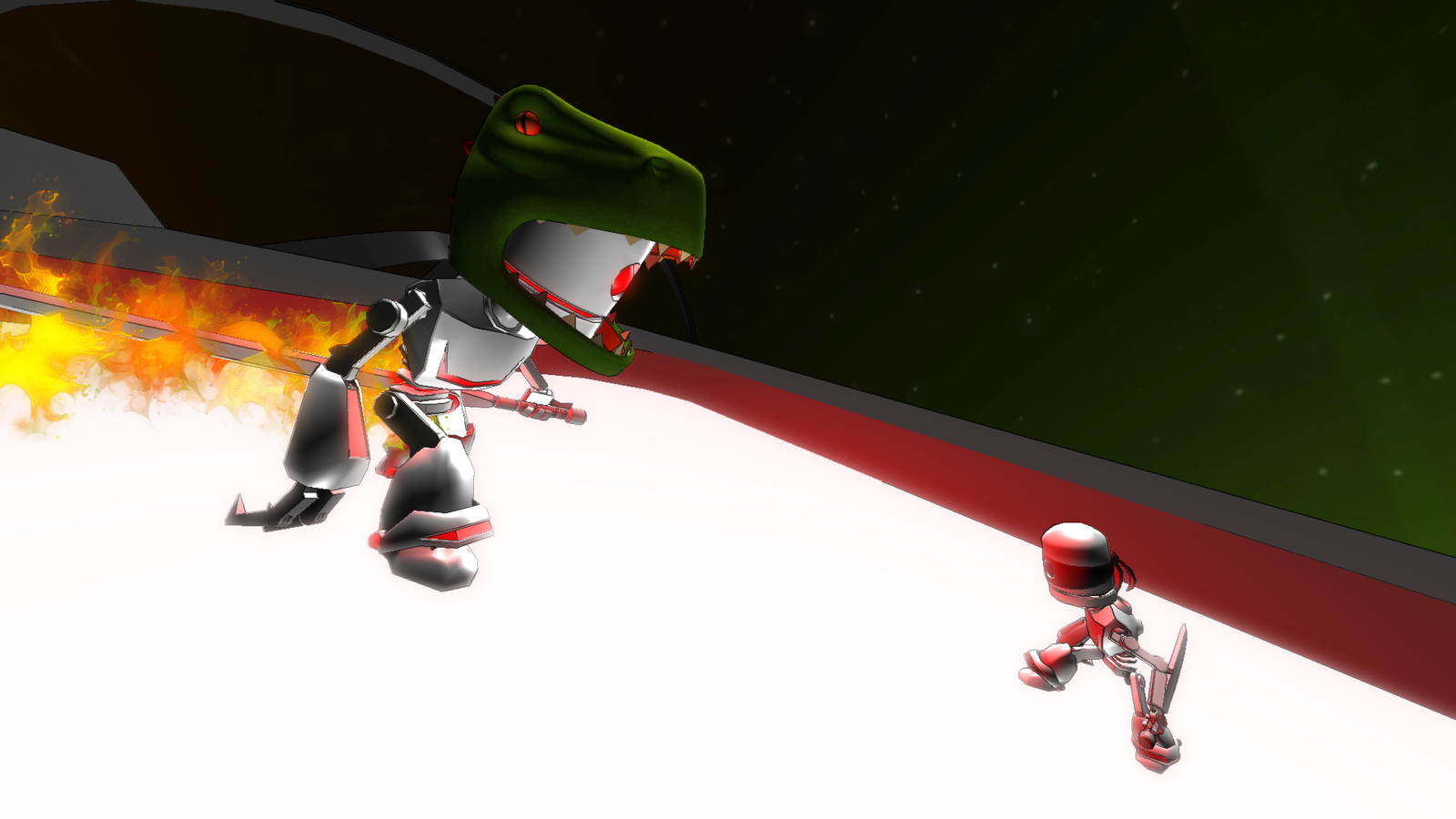 Survive the Ninja Robot Onslaught