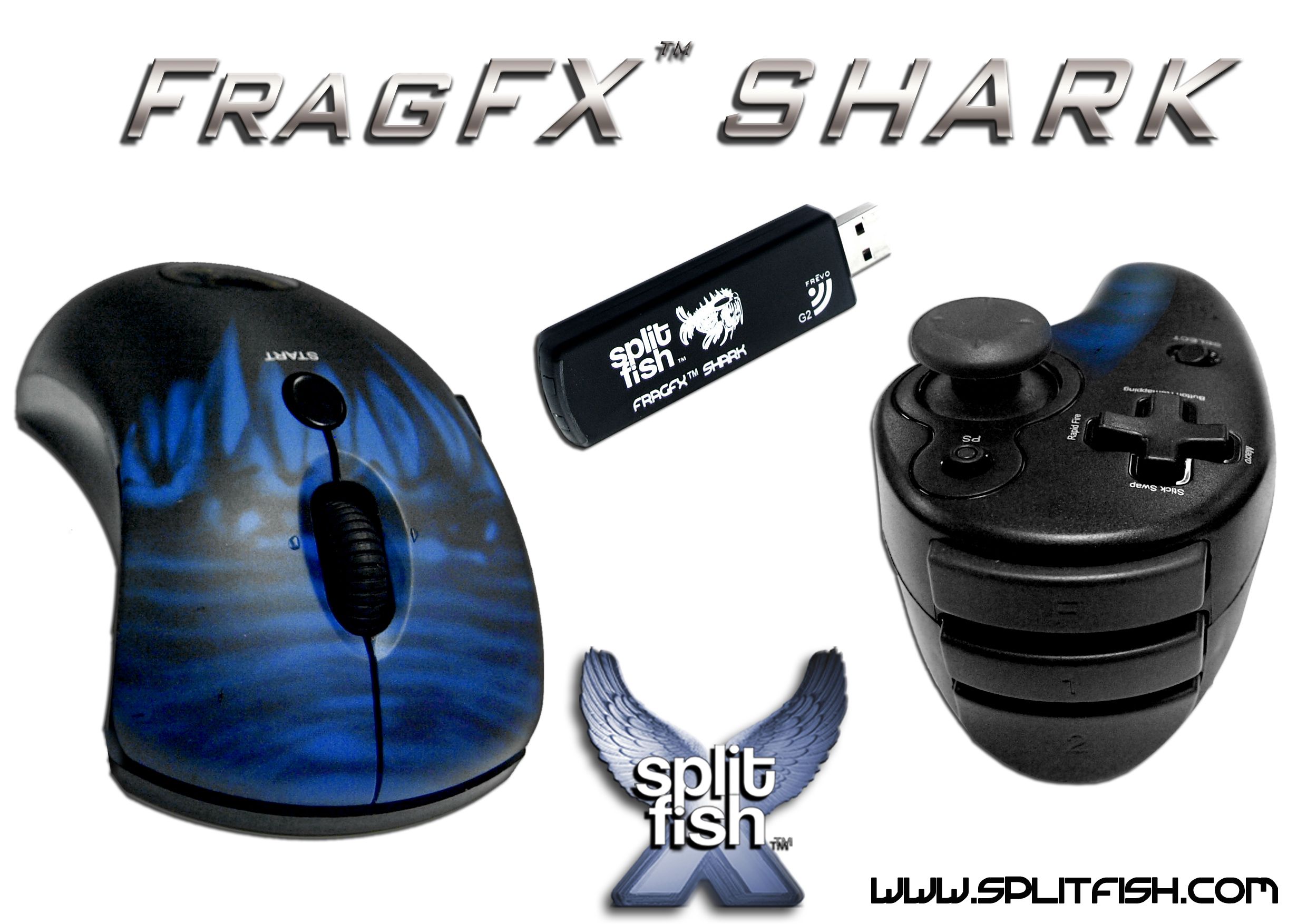 Splitfish Releases New Screenshots for the FRAGFX Shark
