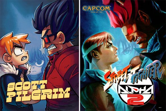 Scott Pilgrim Pays Tribute to Street Fighter
