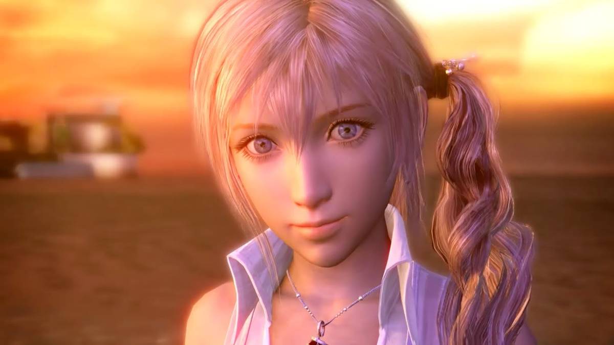 Final Fantasy XIII HD Wallpaper: Serah, Snow \u0026 Lightning in Action, image size:1200x675