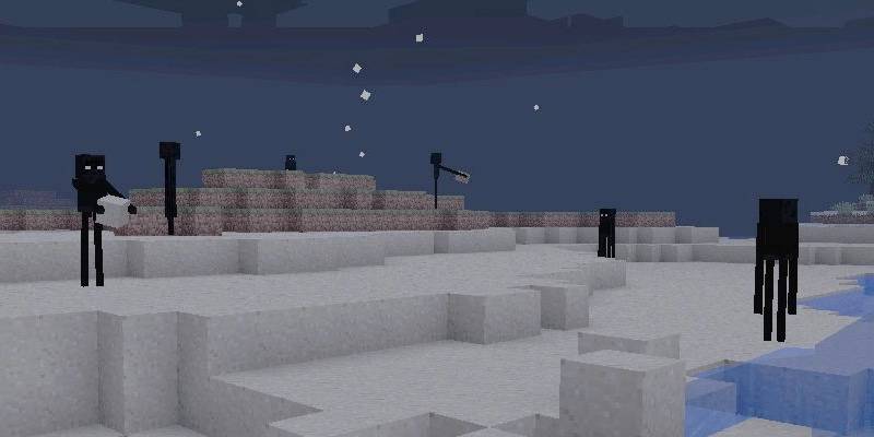 Meet the Endermen: Minecraft's Horrifying New Mob