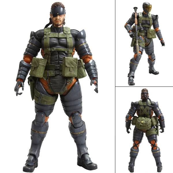 metal gear solid peace walker battle dress with helmet Metal Gear Solid: Snake ''Battle Dress'' Play Arts Kai Action Figures (Peace Walker)