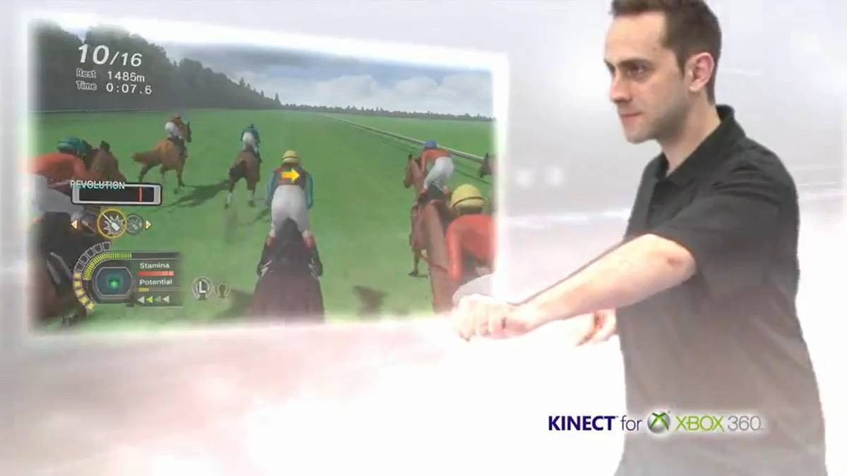 Finally a Reason to Buy Kinect: Horse Racing