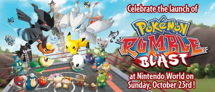Pokémon Rumble Blast Event This Weekend in NYC