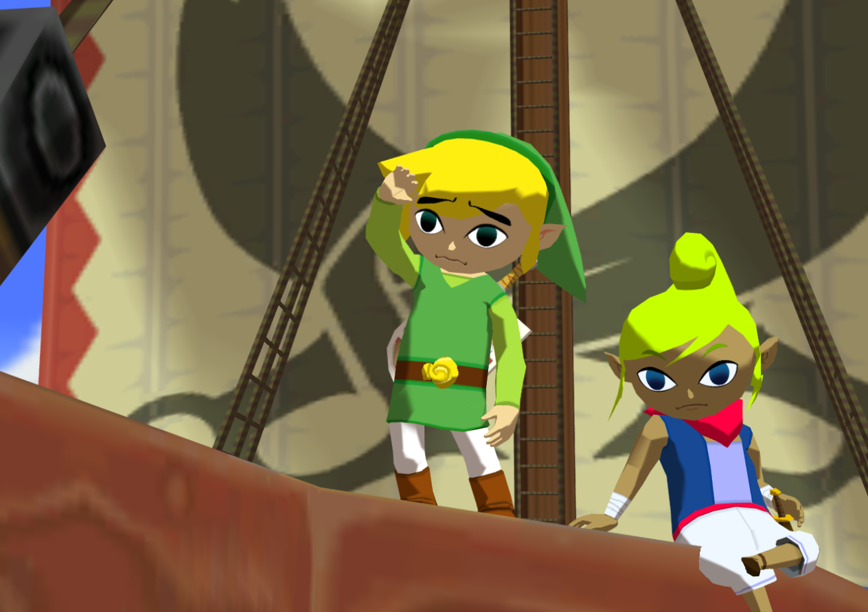 WW] First time playing Wind Waker! My second foray into the Zelda
