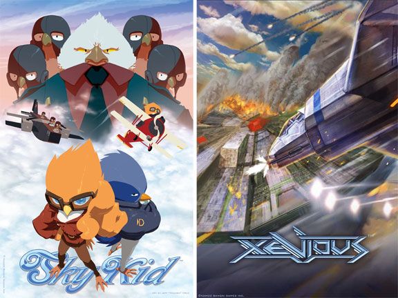 Namco Bandai Bringing Xevious and Sky Kid Back as Webcomics, Could