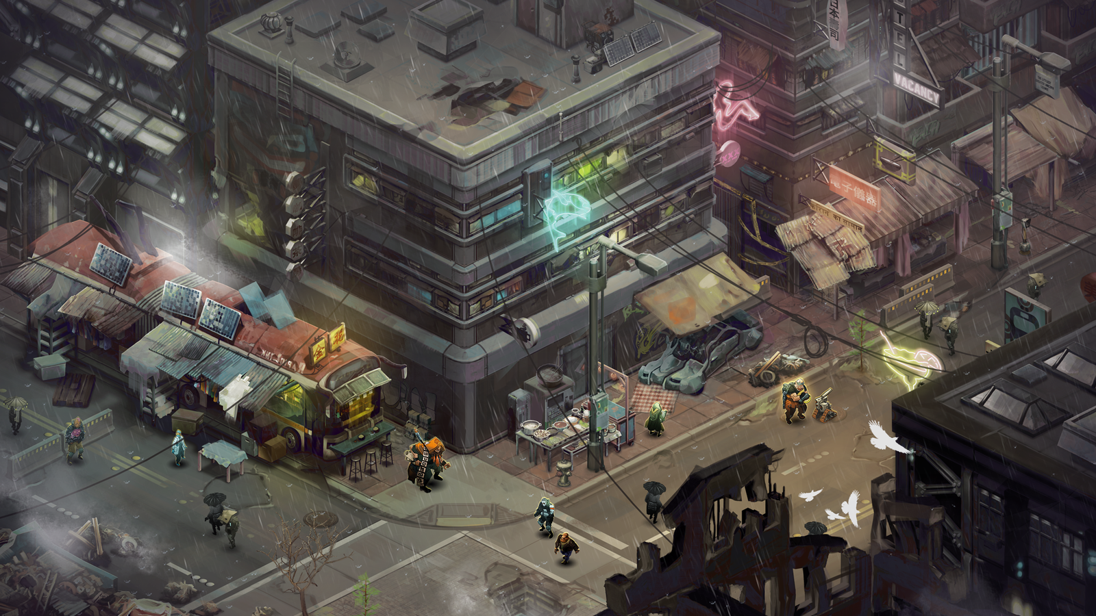 Shadowrun Returns New Concept Art Released