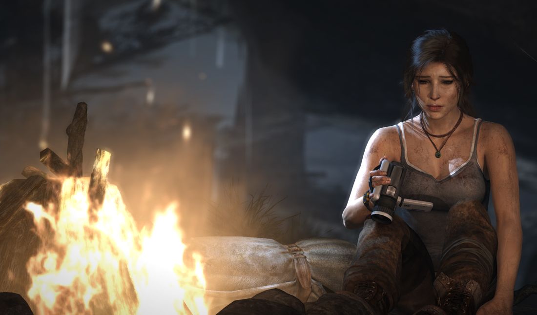 Tomb Raider - Campfire