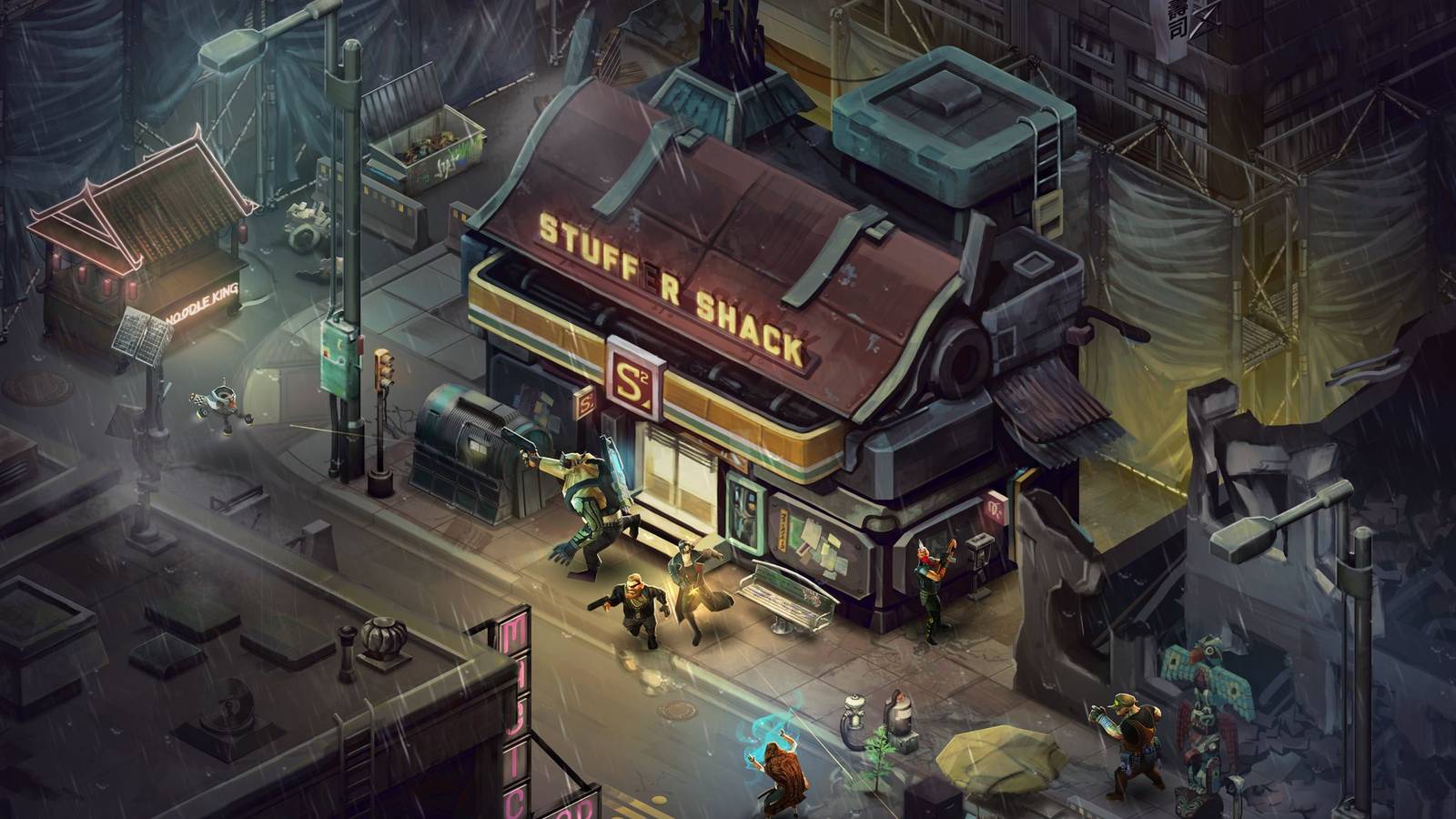 Harebrained Schemes Shares Twenty Minutes of Shadowrun Returns Alpha ...