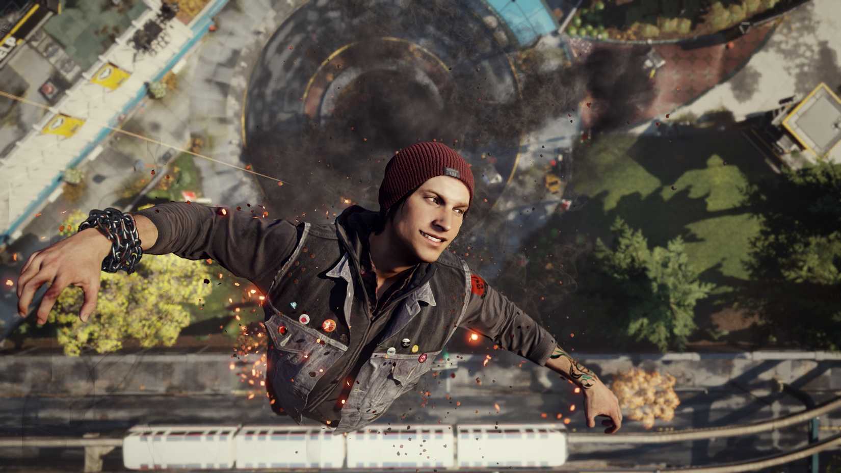 Infamous Second Son Official Image Showing Protagonist Delsin Rowe