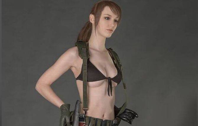 Metal Gear Solid V Quiet Cosplayer Shows Hideo Kojima that Nothing Is "Too  Sexy for Cosplayers"