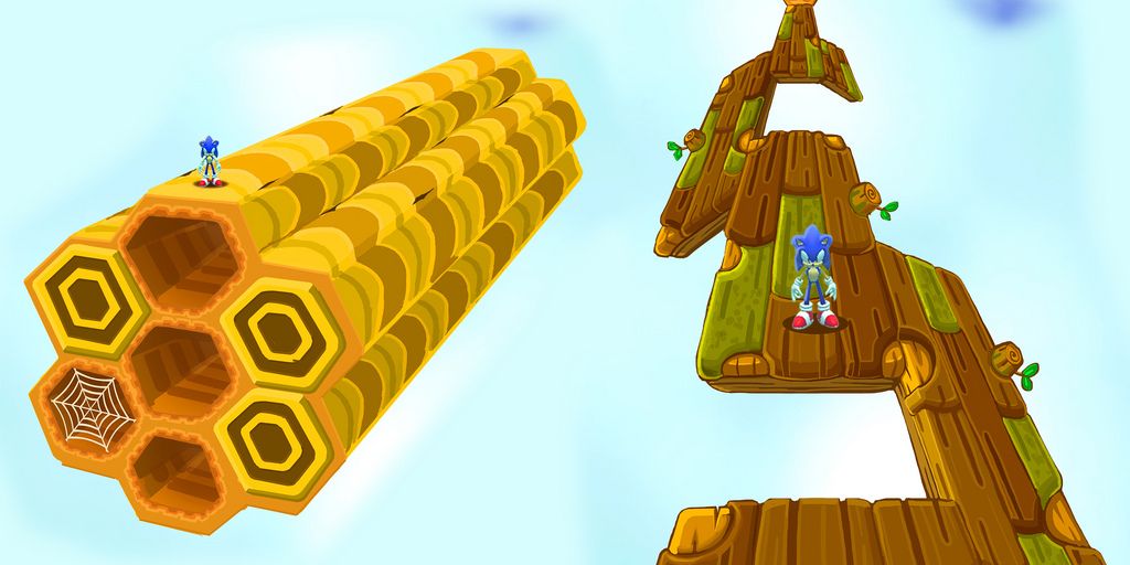Check Out Some Amazing Concept Art of Sonic Lost World's Environments