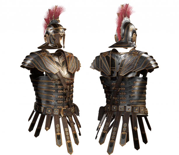 Ryse's Armor Compared Between 130 Million Polygons Per Character and ...