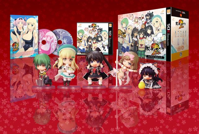 【未開封】Senran Kagura 2: Deep Crimson　限定版 Senran Kagura 2: Deep Crimson Gets a Lovely Japanese Limited Edition