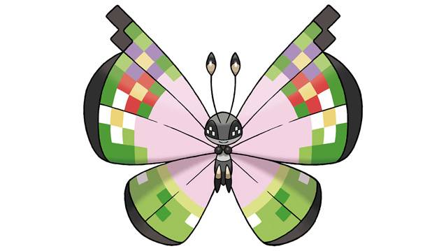 Celebrate 100 Million Pokemon X and Y Trades with Fancy Pattern Vivillon