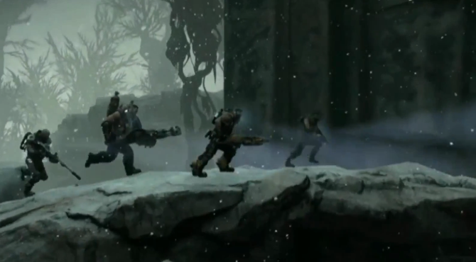 Check Out a Frigid New Evolve Map in a Shoutcasted Match
