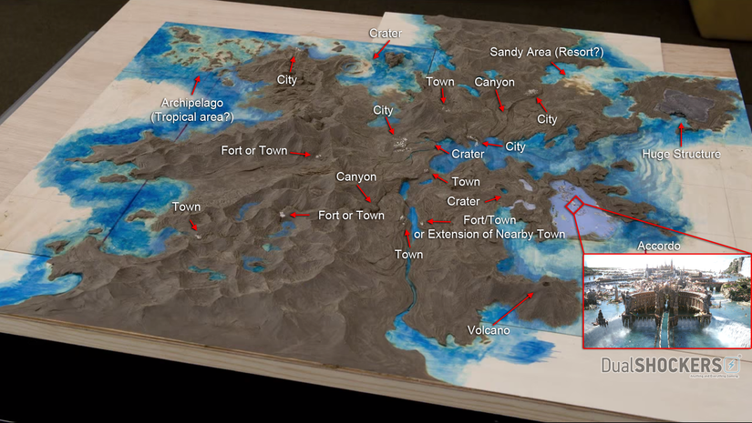 Final Fantasy XV's World Map Is Huge; Has Many Towns and Intriguing ...