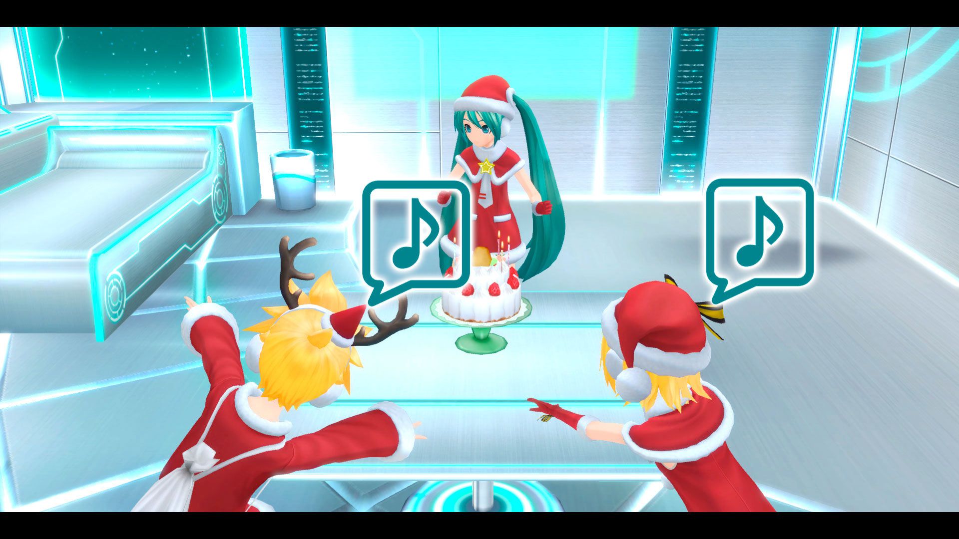 Hatsune Miku: Project Diva F 2nd Gets New Christmas-Themed DLC Costumes