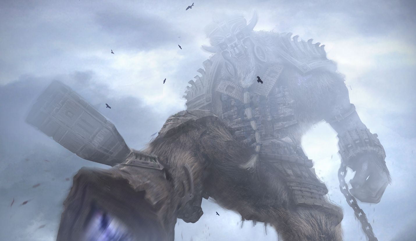 Naughty Dog Artist Draws Amazing Shadow of the Colossus Artwork