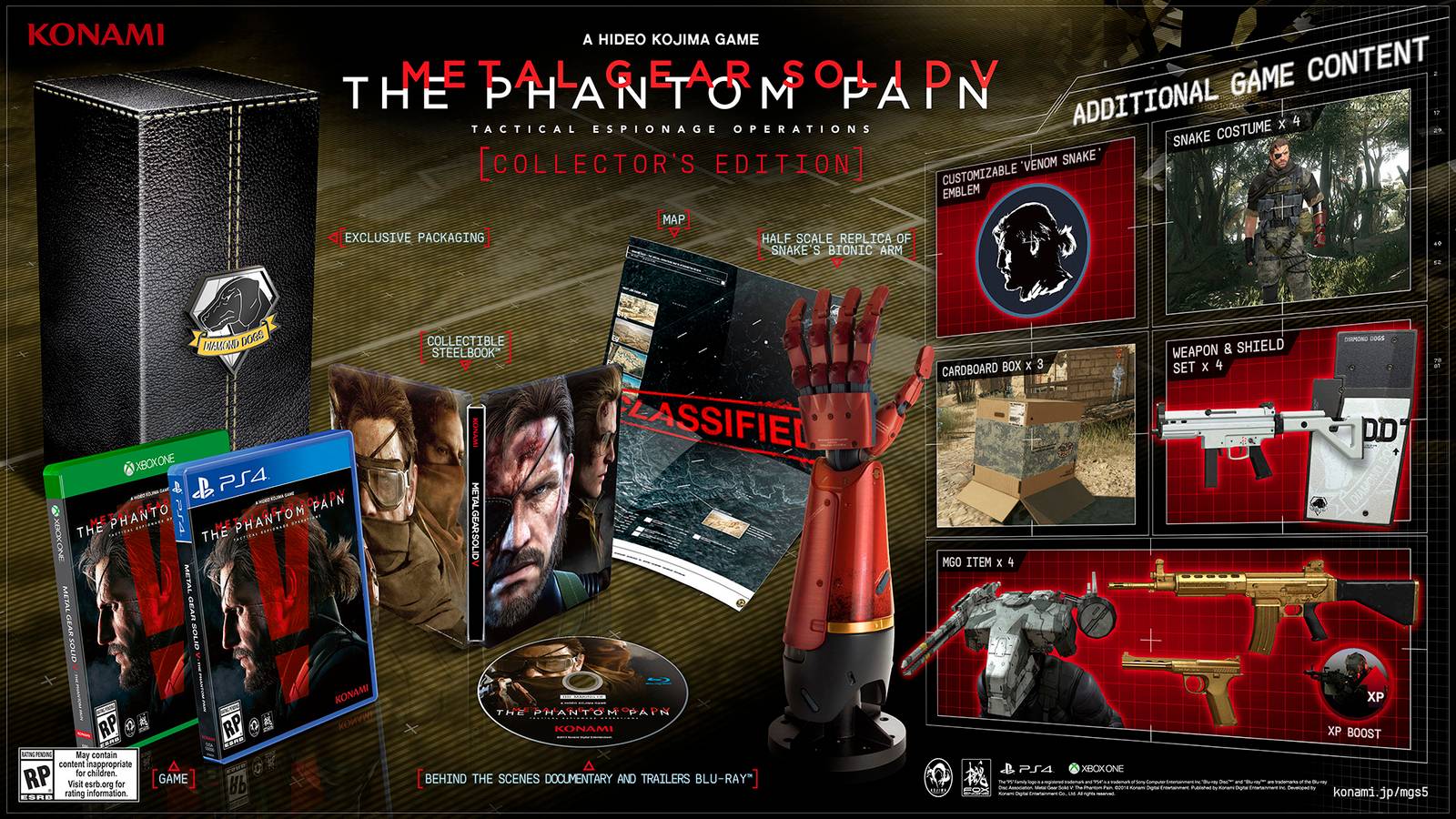 Metal Gear Solid V Collector's Edition Sells Out Rapidly at Amazon, PS4 Version Sold Out at GameStop [UPDATED]