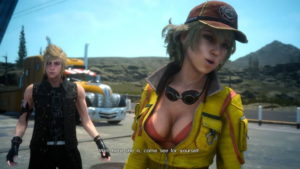 ファイナルファンタジーXV Final Fantasy XV: Real Identity of the Sexy Mechanic Cidney