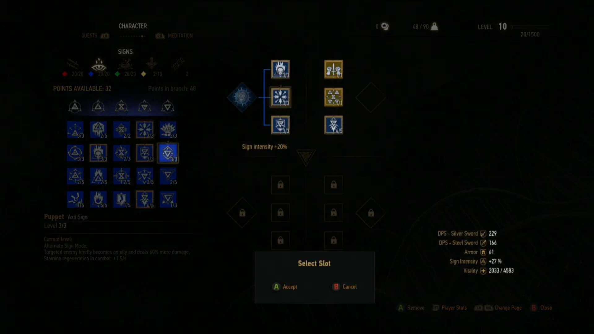 Check Out The Witcher 3's Menus, Skills, Equipment, Horse Equipment and ...