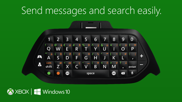 Xbox One Chatpad Allows for Quick Access to Recording