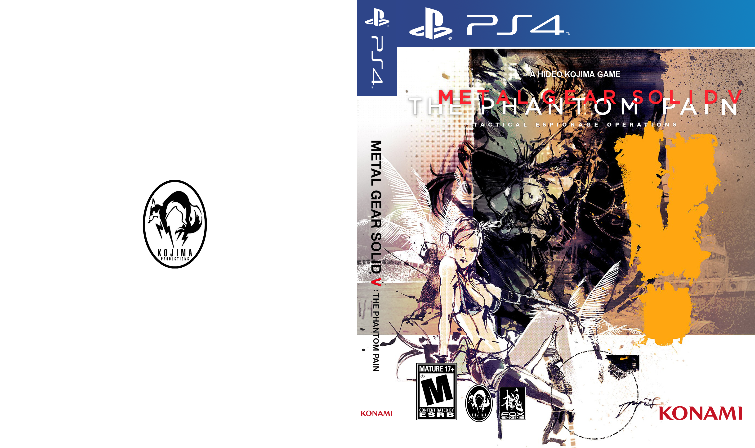 Metal Gear Solid V: The Phantom Pain - Here Is The Cover it