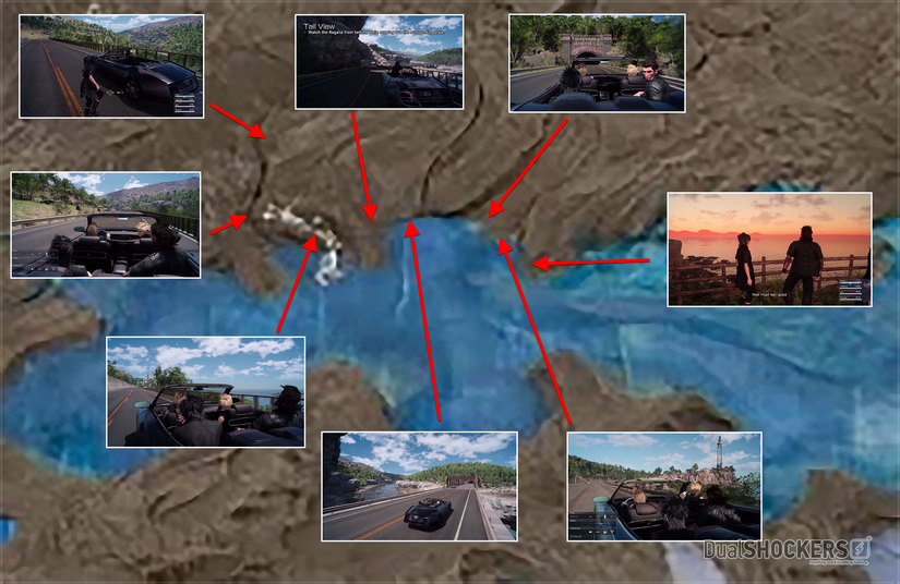 Final Fantasy XV's Map Size Potentially Revealed: it's Roughly an ...