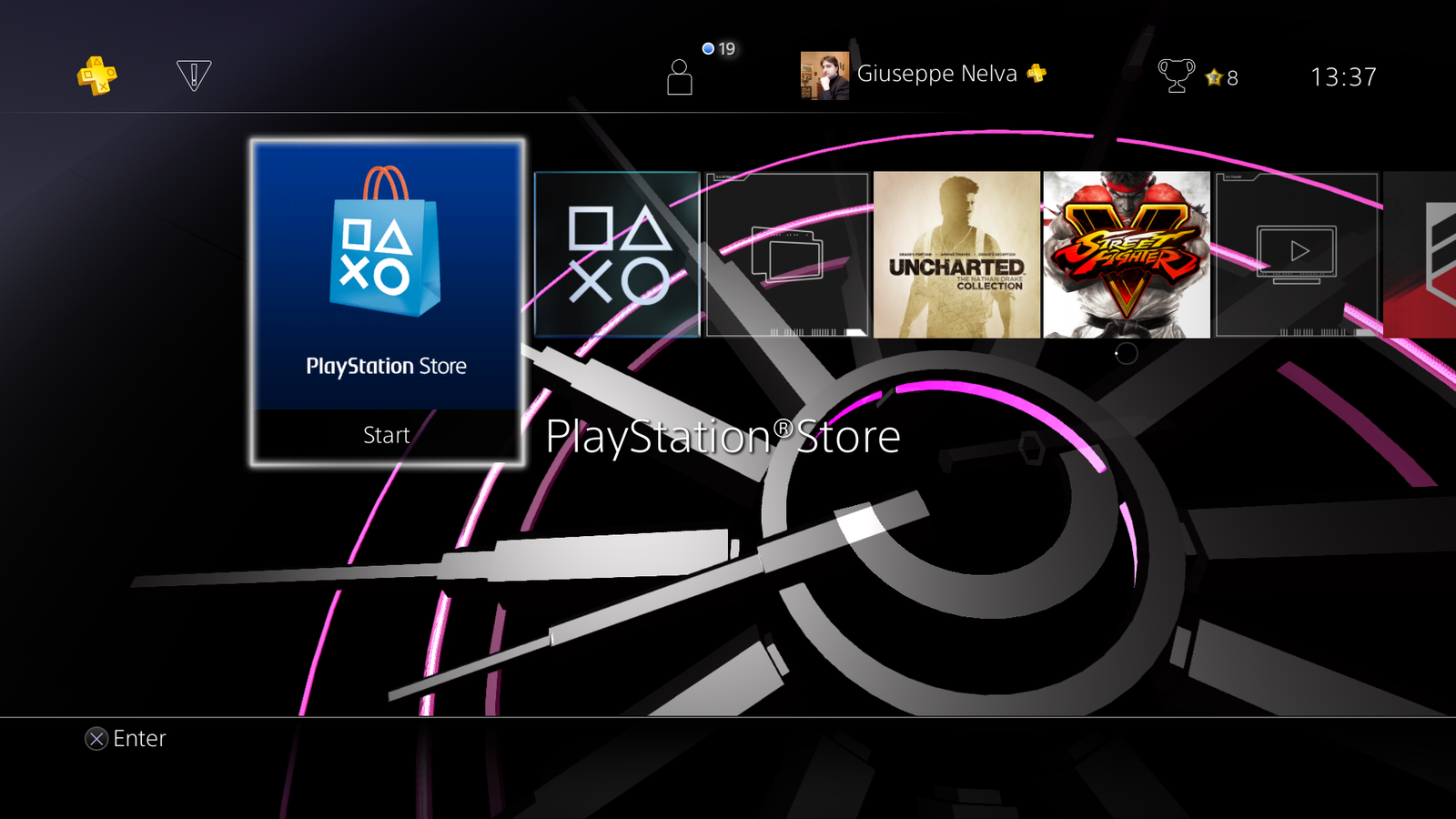 Awesome PS4 Theme Puts Color-Changing Dynamic Clock on your Dashboard ...