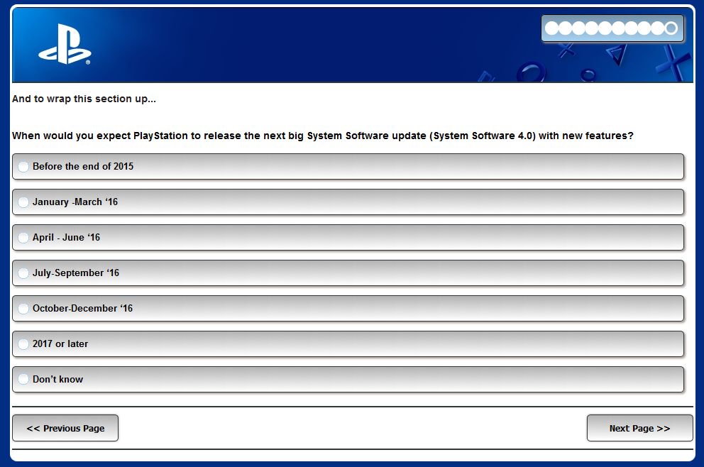 PS4 Survey Suggests Upcoming Updates May Contain Store Wishlist, Appear ...