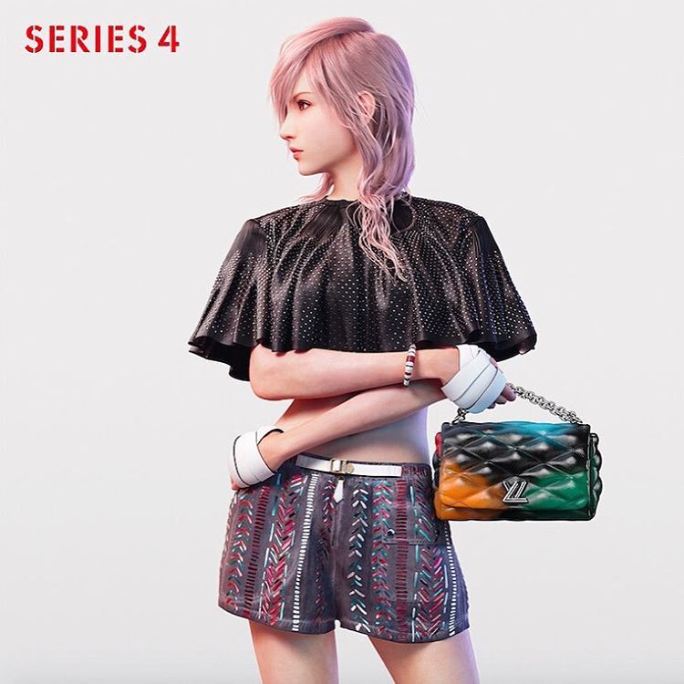 Final Fantasy XIII's Lightning Looks Glamorous as a Model in More