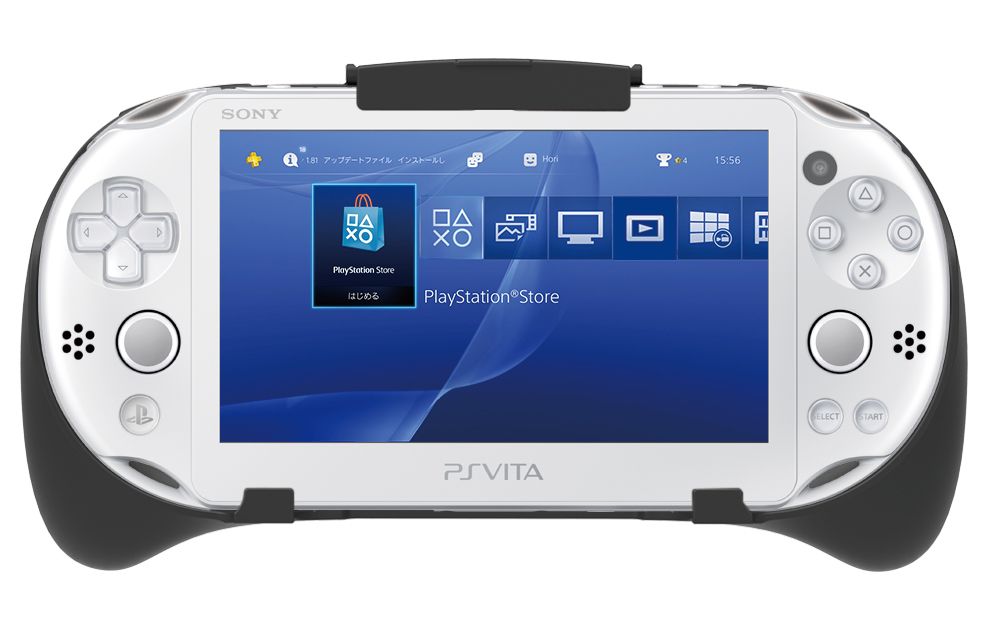 Clever PS Vita Accessory Adding L2/R2 and L3/R3 Triggers for PS4