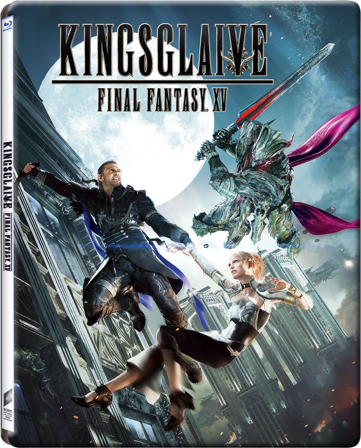 KINGSGLAIVE FFXV 3Dクリアファイルセット Kingsglaive: Final Fantasy XV's Box Art and Steelbook Art Revealed