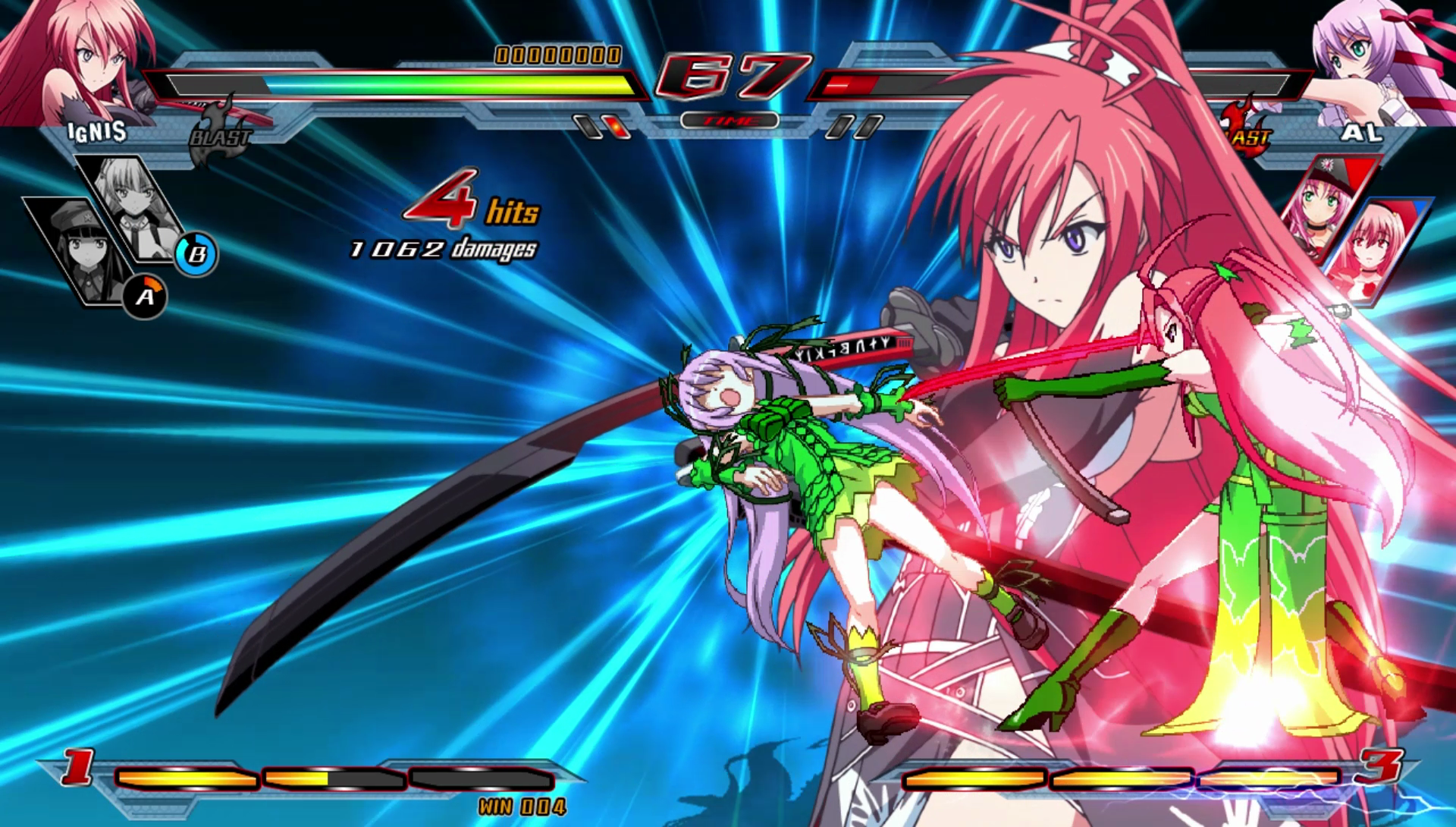 Anime Fighter Nitroplus Blasterz: Heroines Infinite Duel