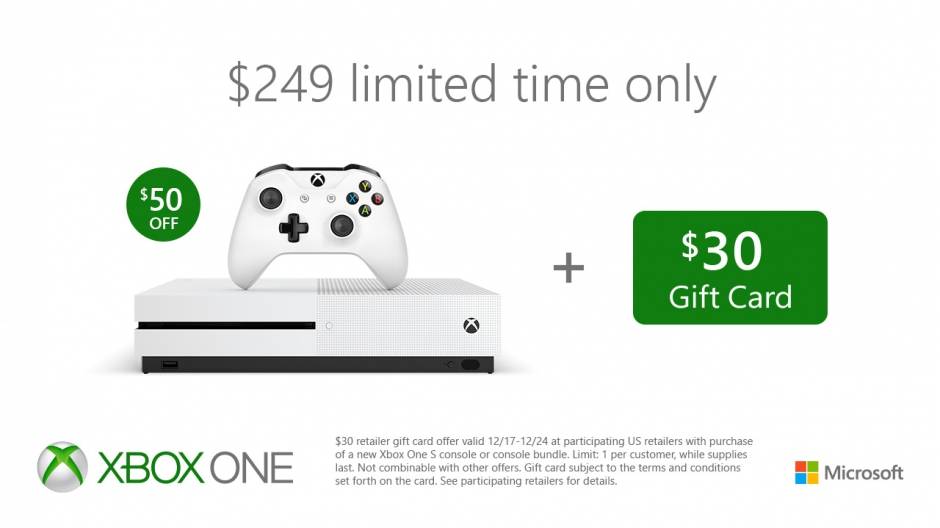 Receive $30 Gift Code For Major Retailers With Purchase of an Xbox One ...