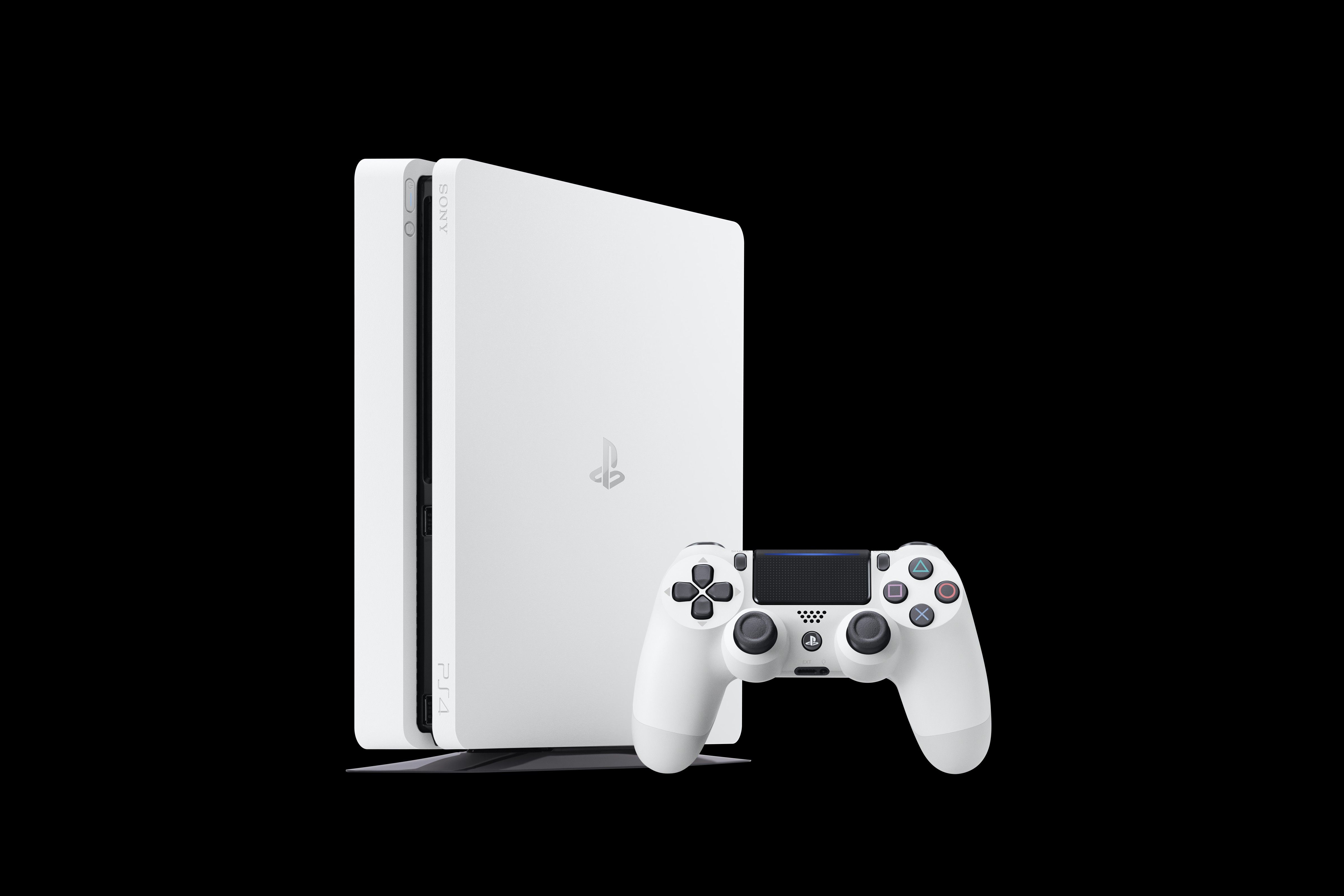 Sony Announces Glacier White PS4 Slim; Coming Later This Month