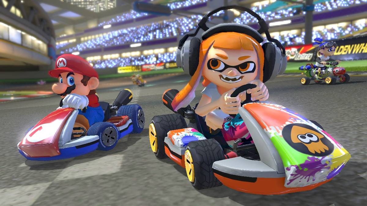 Mario Kart 8 Deluxe on Nintendo Switch Looks Fast and Furious in 20 ...