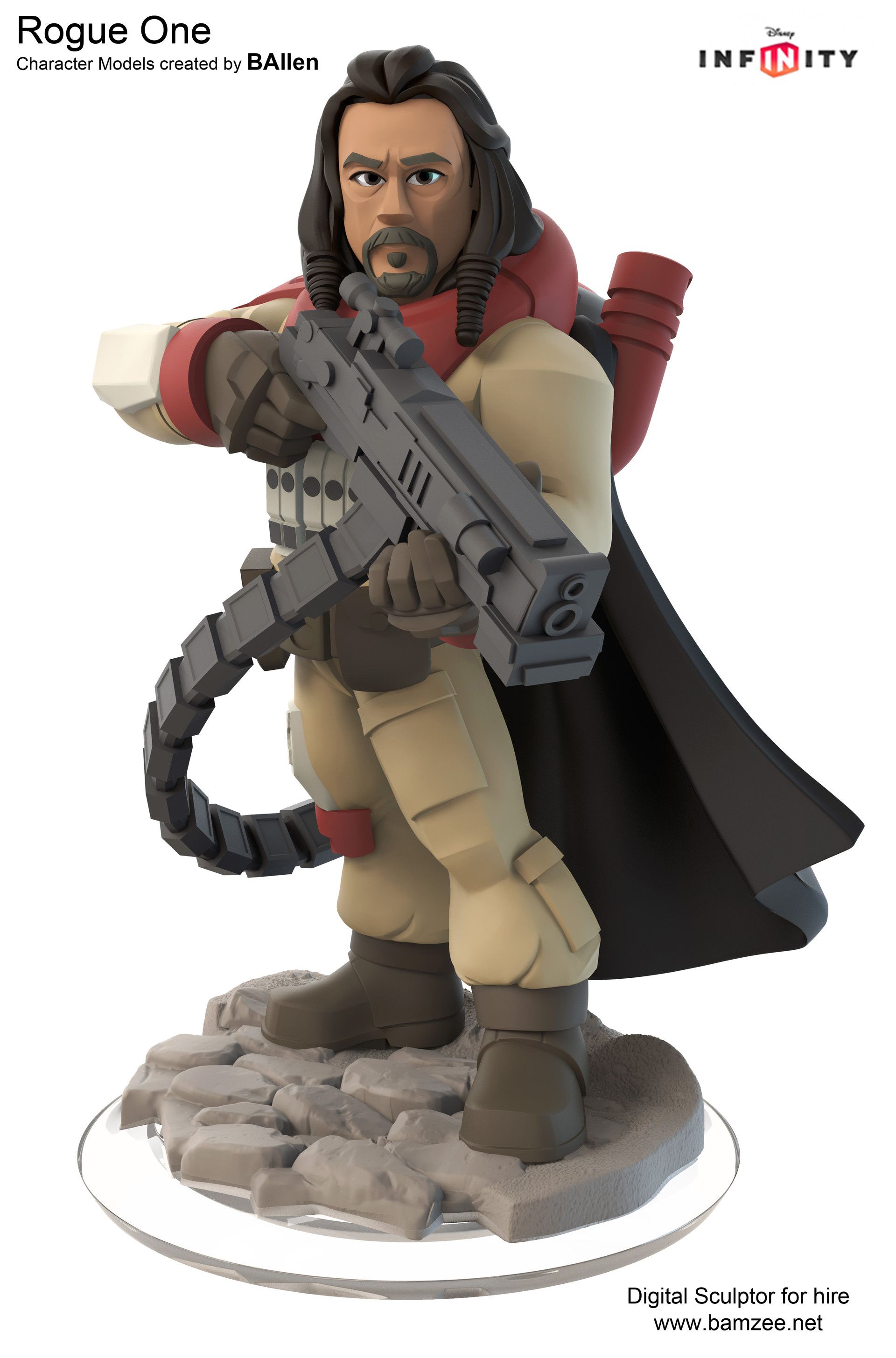 Renders for Unreleased Disney Infinity Figurines Included Rogue One