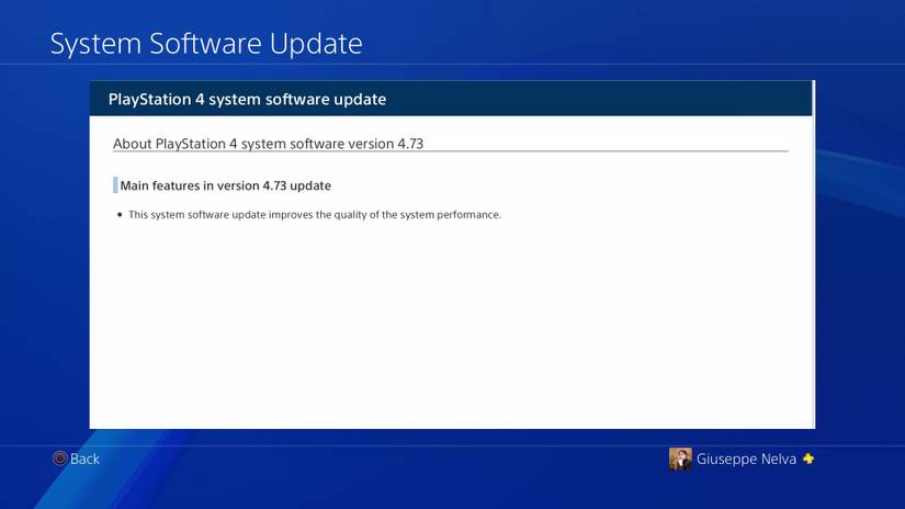 PS4 System Software Update 4.73 Released