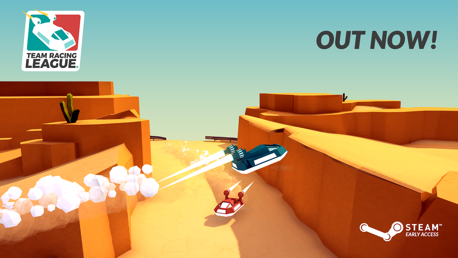 Team Racing League Rushes onto Steam Early Access Today