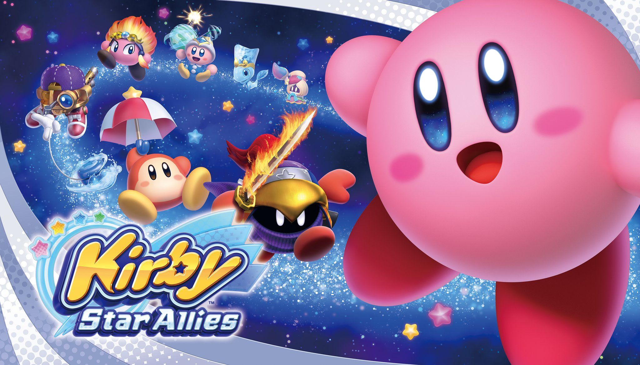 Kirby Star Allies and Nintendo Switch Stand at the Top of Japan
