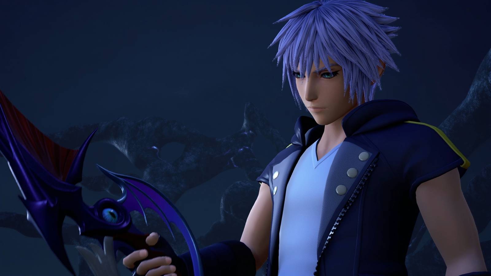 Kingdom Hearts III Riku and Kingdom Hearts II Sora Figures 