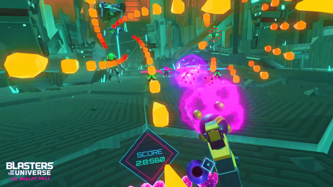 Blasters of the Universe Review -- One Tubular VR Shooter