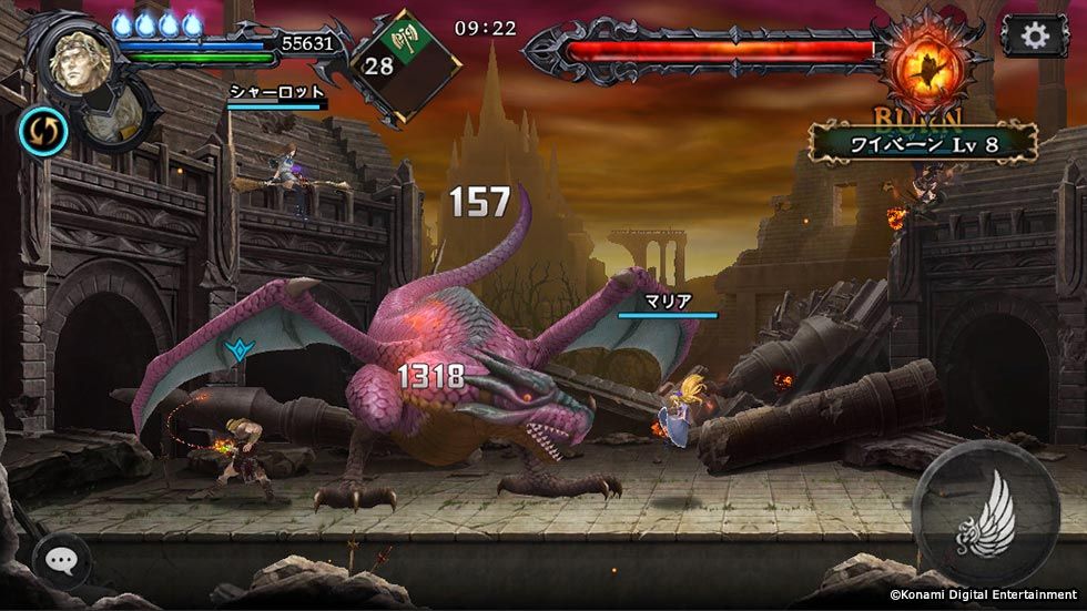 パソコン Castlevania: Grimoire of Souls Announced by Konami for iOS; First