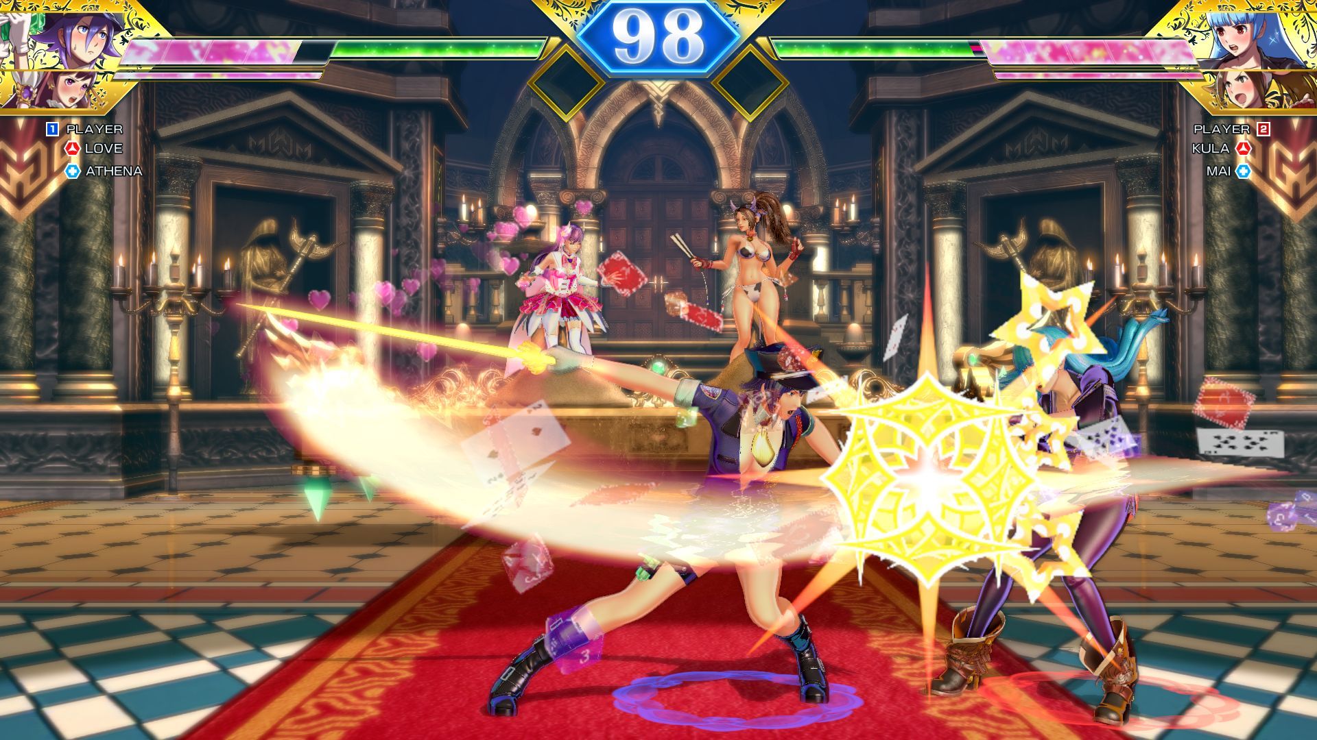SNK Heroines Tag Team Frenzy's New Waifu Love Heart Gets Dedicated