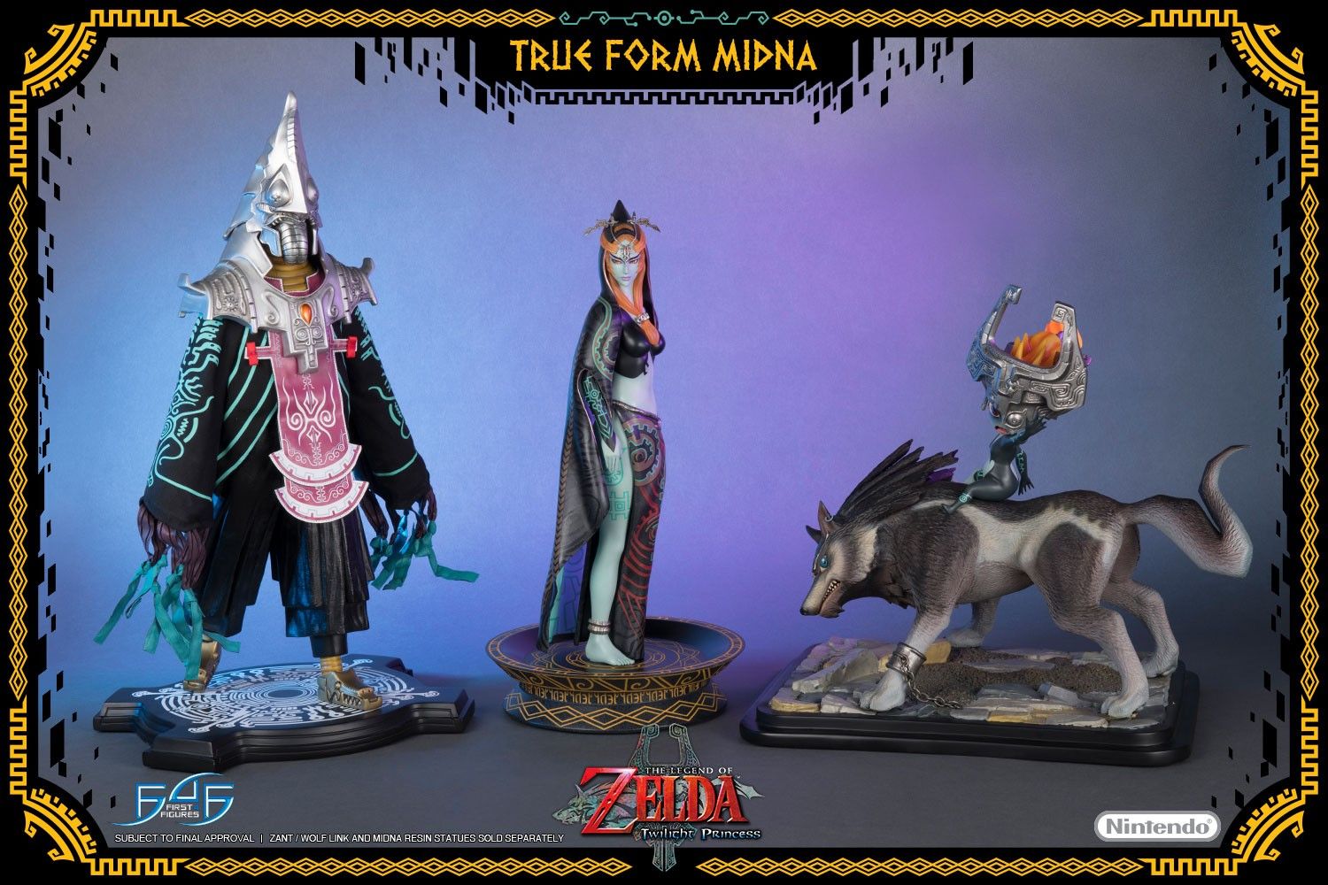 First 4 Figures Midna – Statue Legend Of Zelda Twilight Princess, Vraie Forme, Neuve