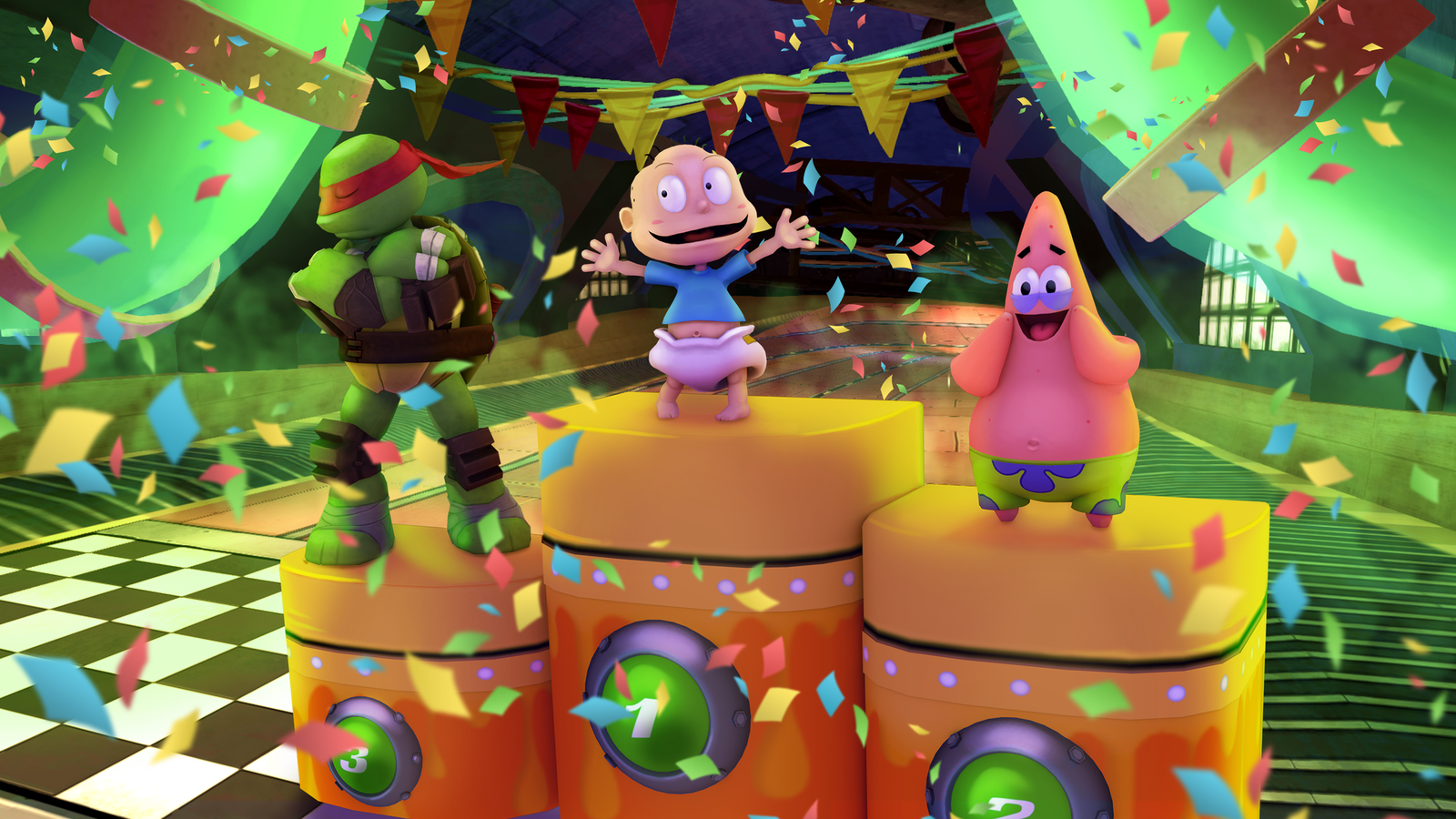 Nickelodeon Kart Racers Officially Announced; Coming to PS4, Xbox One ...