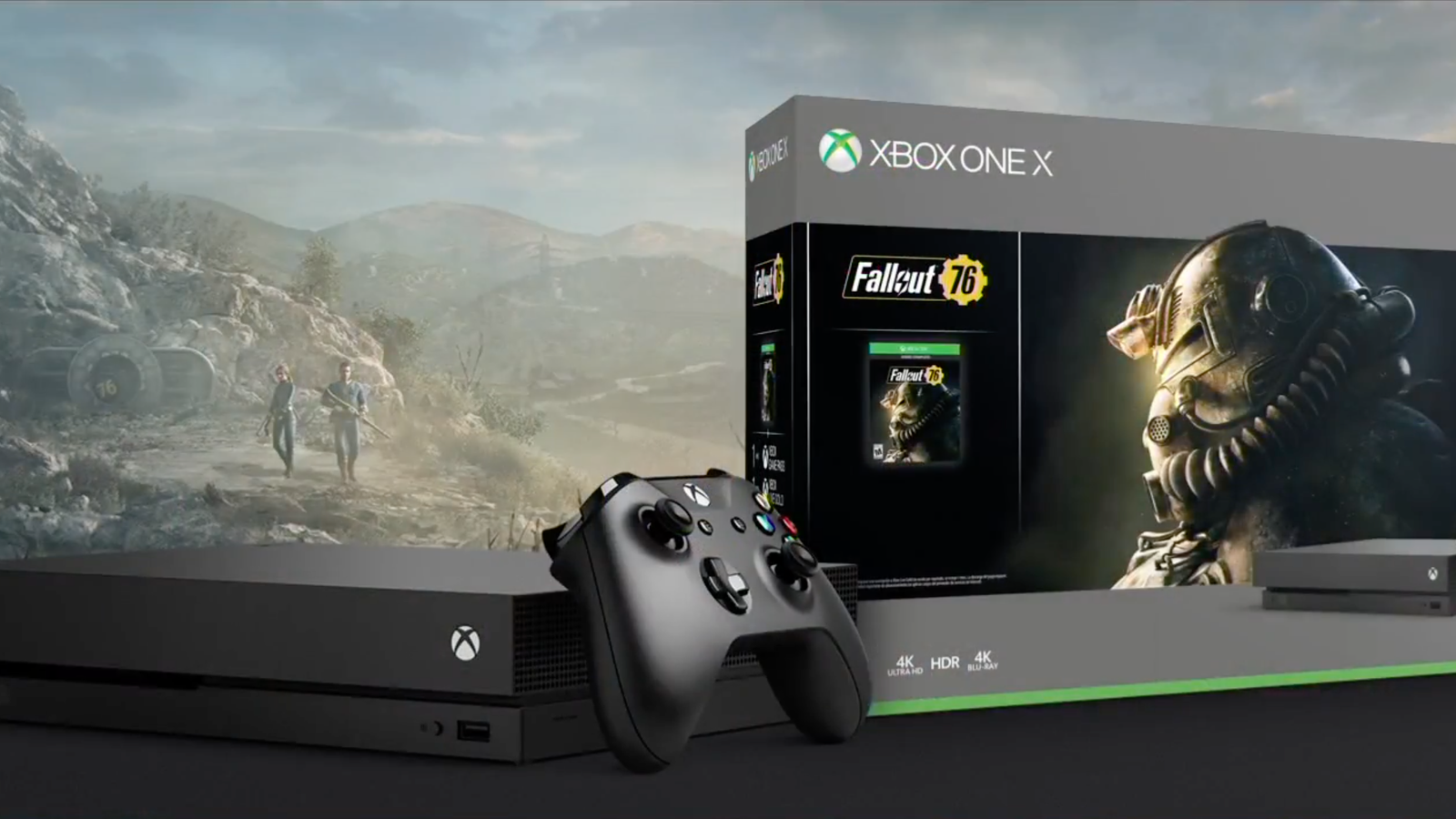 Fallout 76 Xbox One X Bundle Revealed at Inside Xbox at Gamescom