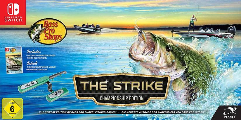 bass pro strike with fishing pole controller Geekria Rod Compatible Nintendo Switch Controller, Fishing Game Kit Accessories for Switch / OLED, Works with Shops, The Product Features Compatible with Switch fishing games Joy-Con Fishing Rod Comes to